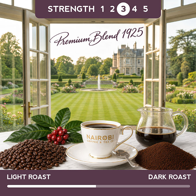 The 1925 Original House Blend – 227g Packet of Heritage Collection Ground Coffee