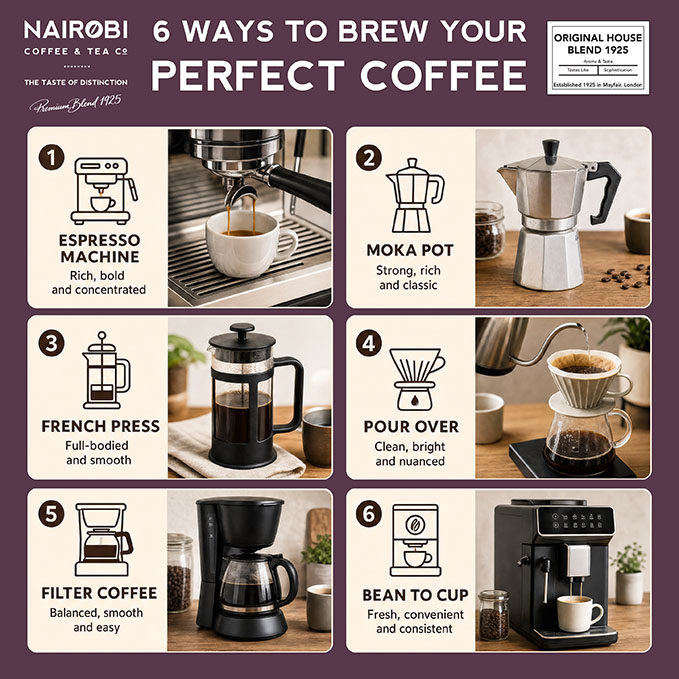 coffee beans suitable for all brewing methods