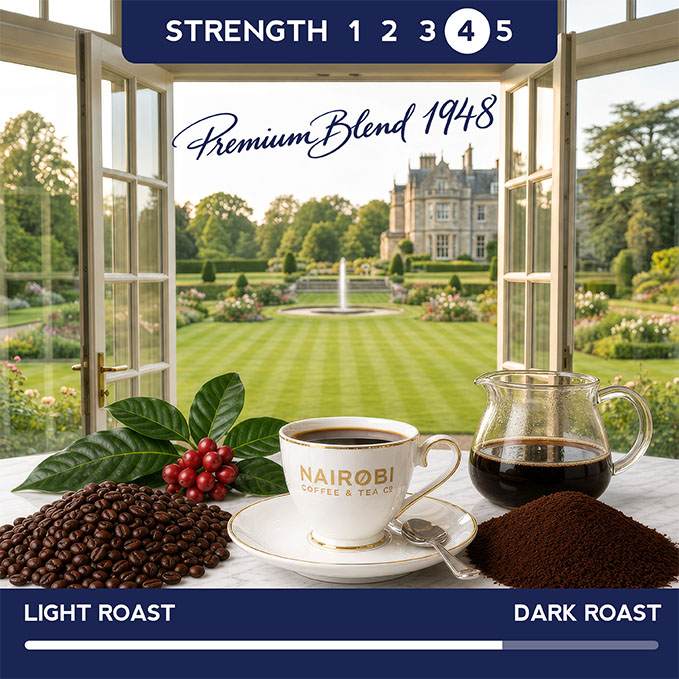 The 1948 Declaration Blend – 227g Packet of Heritage Collection Ground Coffee