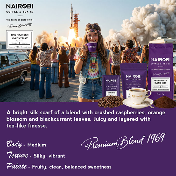 The 1969 Pioneer Coffee – Available as Coffee Beans & Ground Coffee