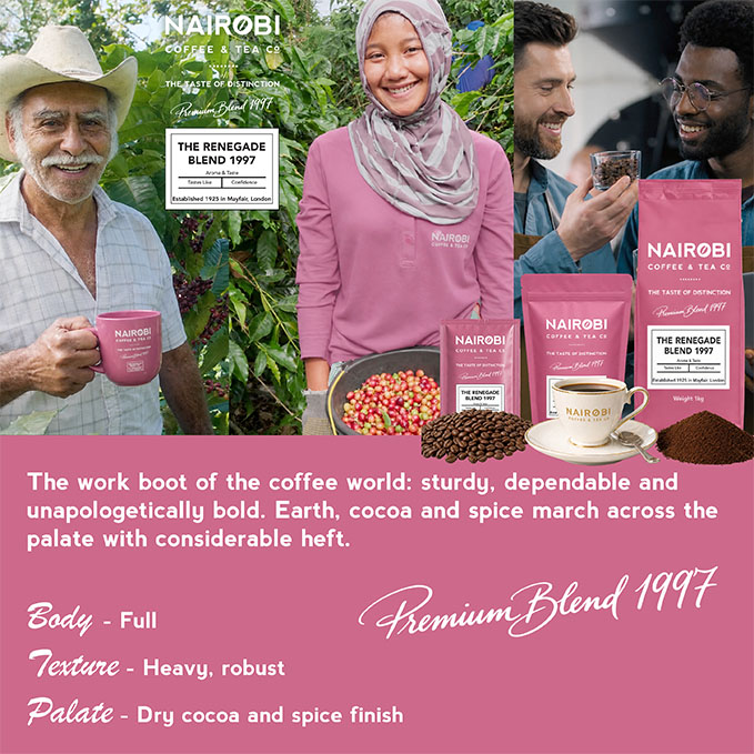 1997 Renegade Coffee Blend – Available as Coffee Beans & Ground Coffee