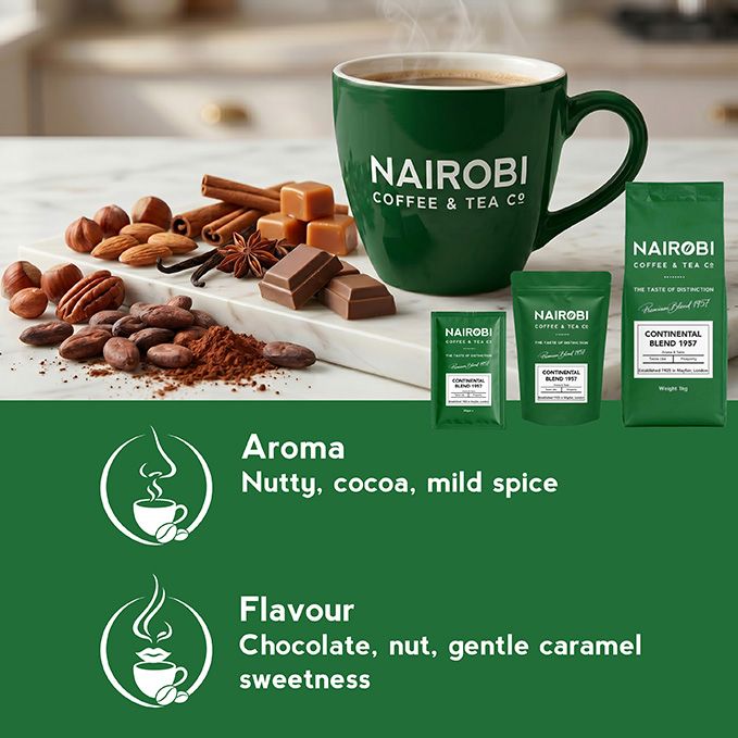 best continental coffee beans and ground coffee for an Italian taste and aroma