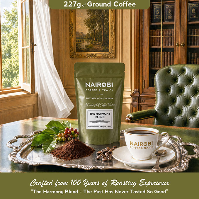 The Harmony Blend – 227g Packet of Heritage Collection Ground Coffee