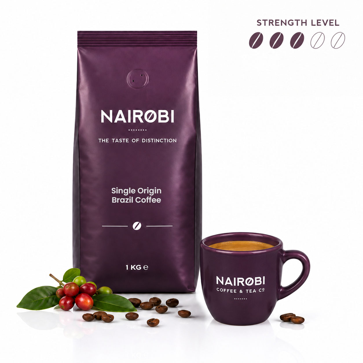 Buy single origin Brazil coffee beans.