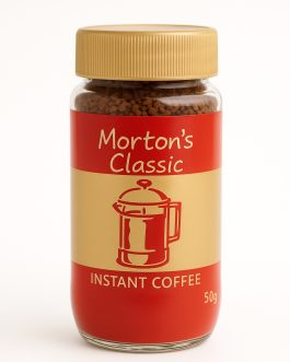 Mortons Instant 50g Jar.